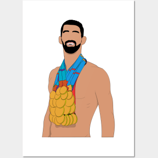 Michael Phelps Posters and Art